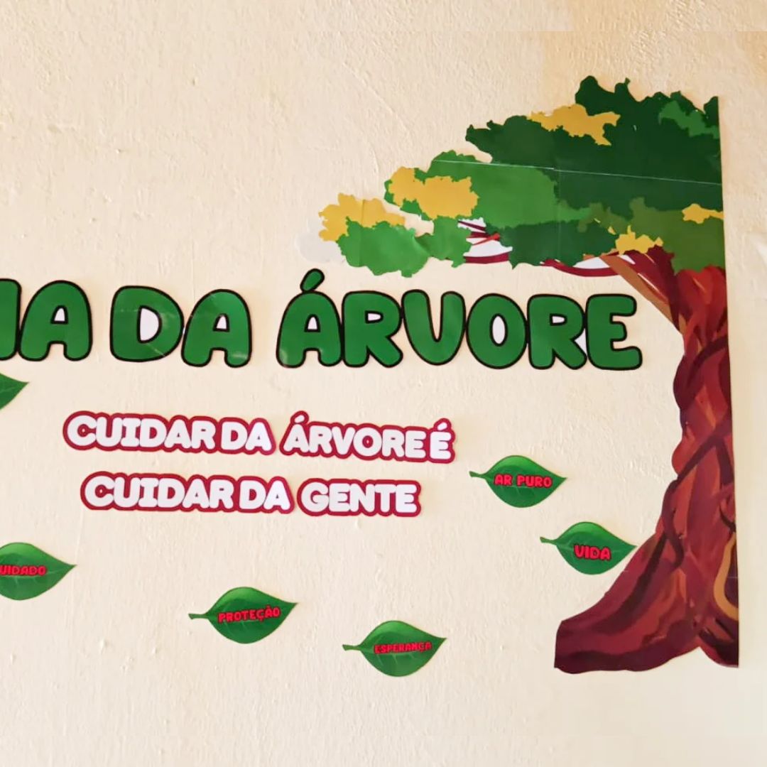 DECORAÇÃO / PAINEL + ATIVIDADES: DIA DA ÁRVORE