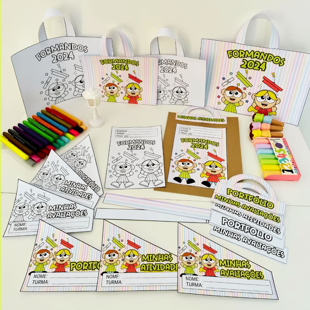 KIT CAPA ATIVIDADE: FORMATURA