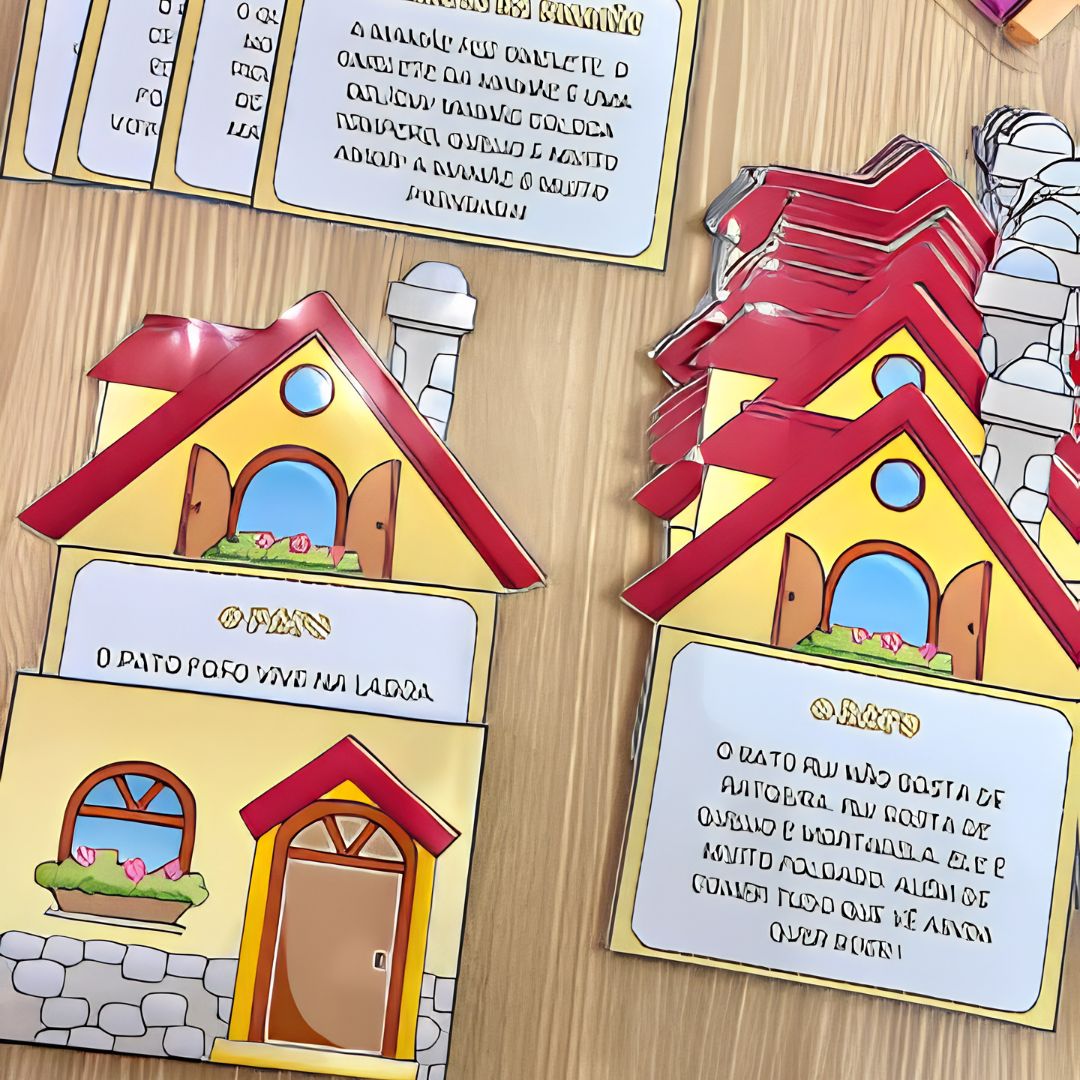 CASINHA DA LEITURA COLORIDO